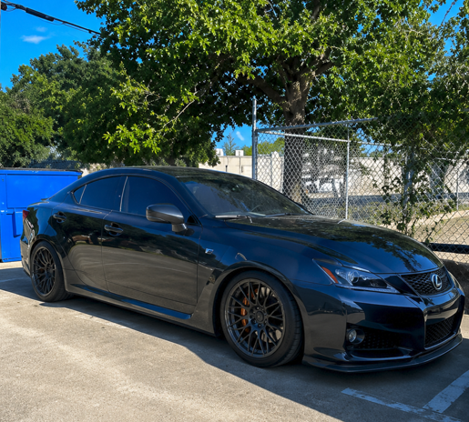 Black Lexus IS F at CB Auto Repair